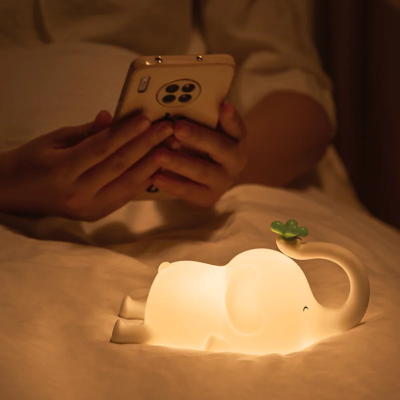 Cute Dumbo Night Light - Ideal Kids' Bedside Lamp